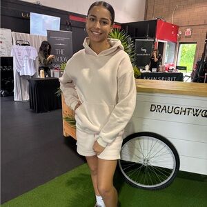 Hoodie and shorts set